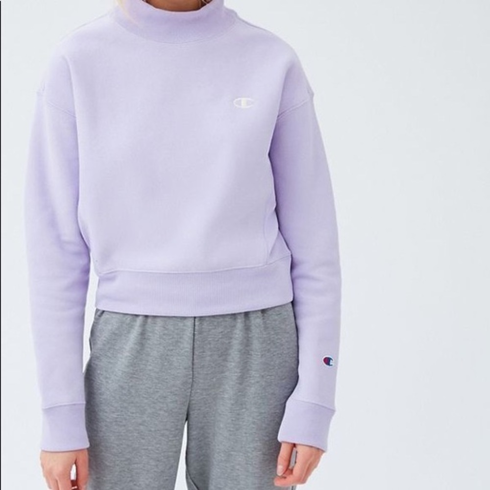 Champion Mock Sweatshirt LAVENDER 💜